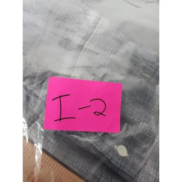 Patagonia Button Front Shirt Mens Medium Blue Plaid Long Sleeve Organic Cotton - Picture 7 of 7